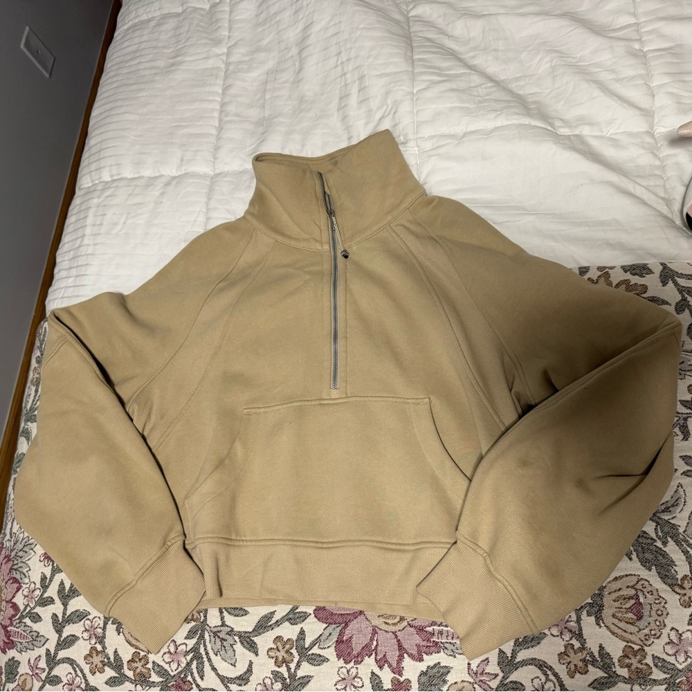 Lululemon Scuba Oversized Funnel Neck Half Zip
